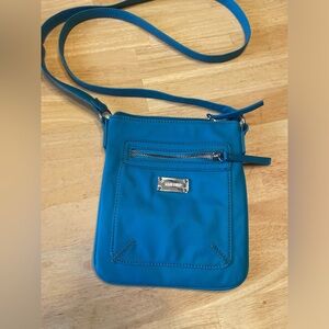 Nine West Crossbody Purse lovely teal blue color